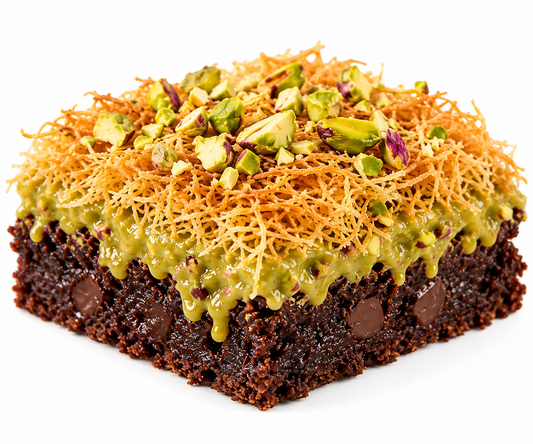 Jovira Pistachio Kunafa Luxe Brownie