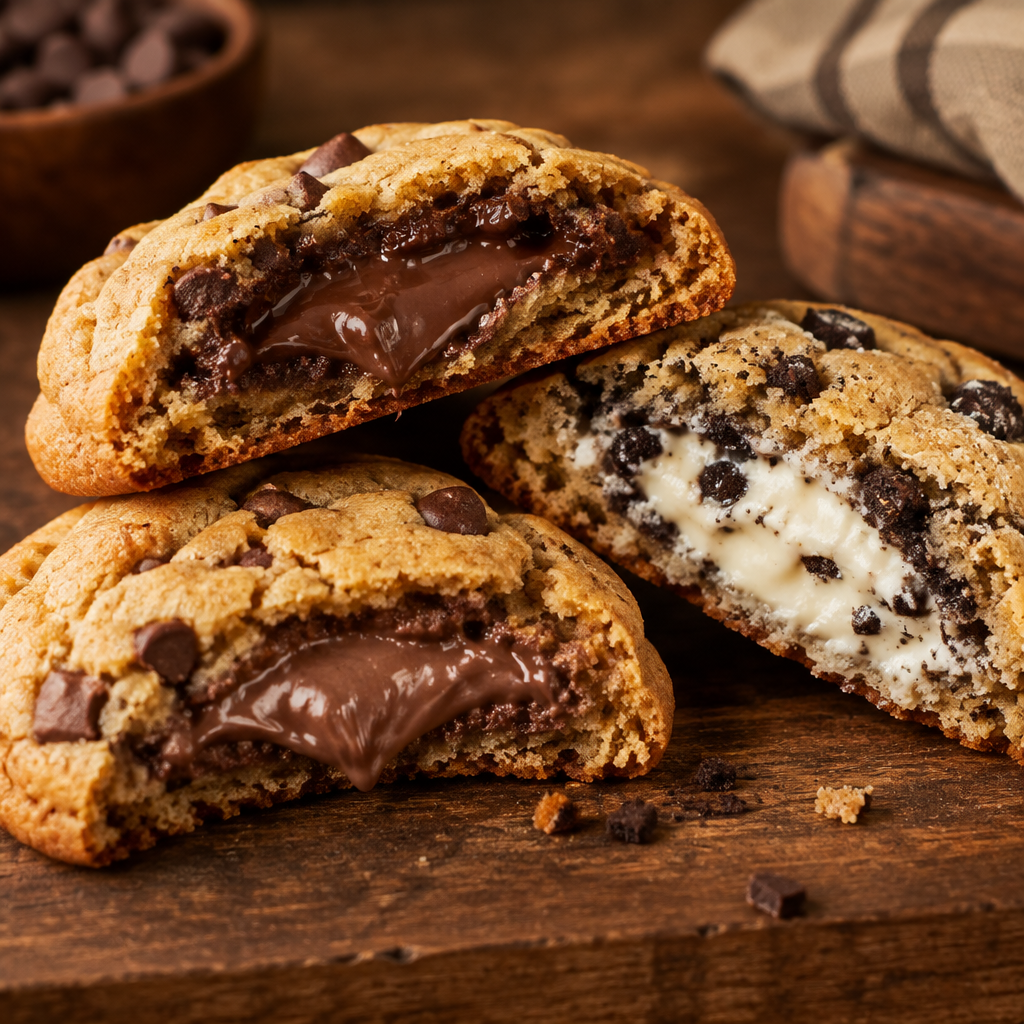 Jovira Stuffed Indulgence | Nutella-Filled Cookies